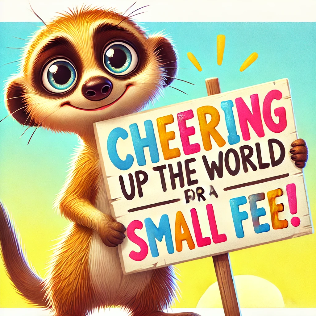 Smiling Meerkat
